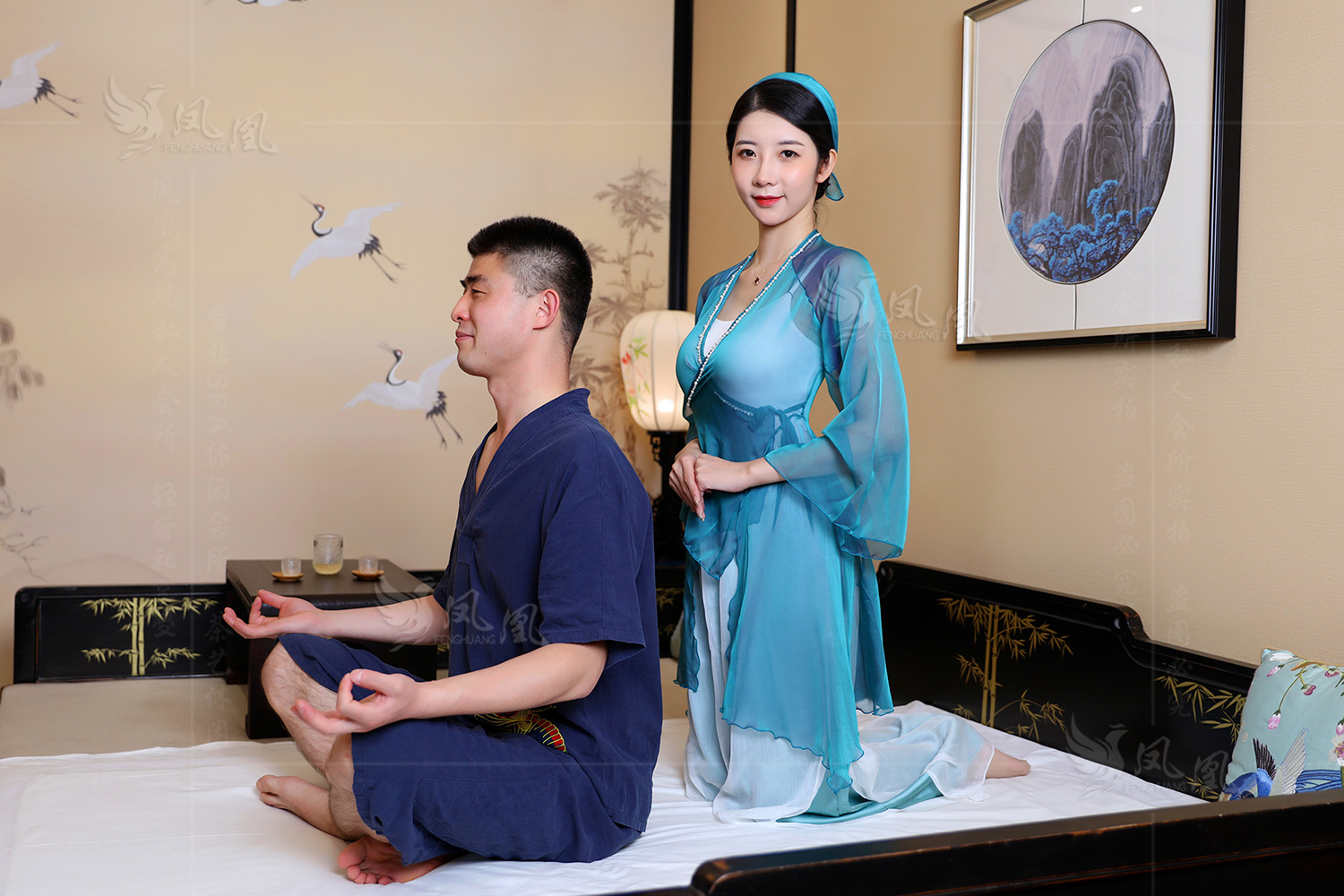 朋友带我去了广州一家男士休闲保健按摩会馆，服务非常到位超级给力